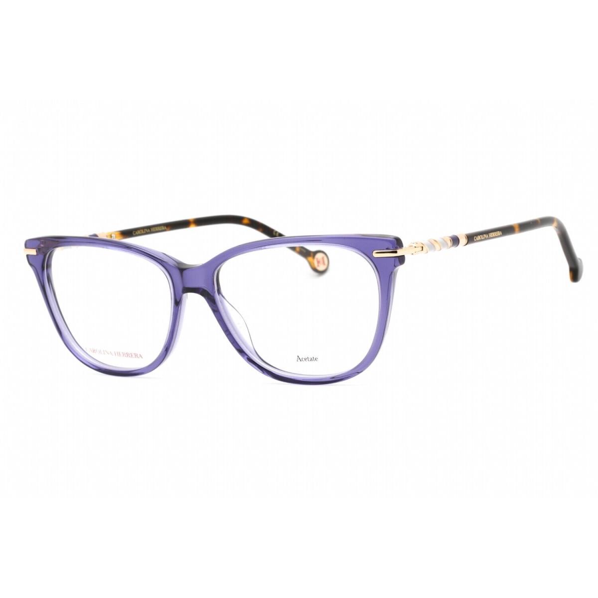 Carolina Herrera CHER0096-HKZ-56 Eyeglasses Size 56mm 15mm 145mm Violet Women