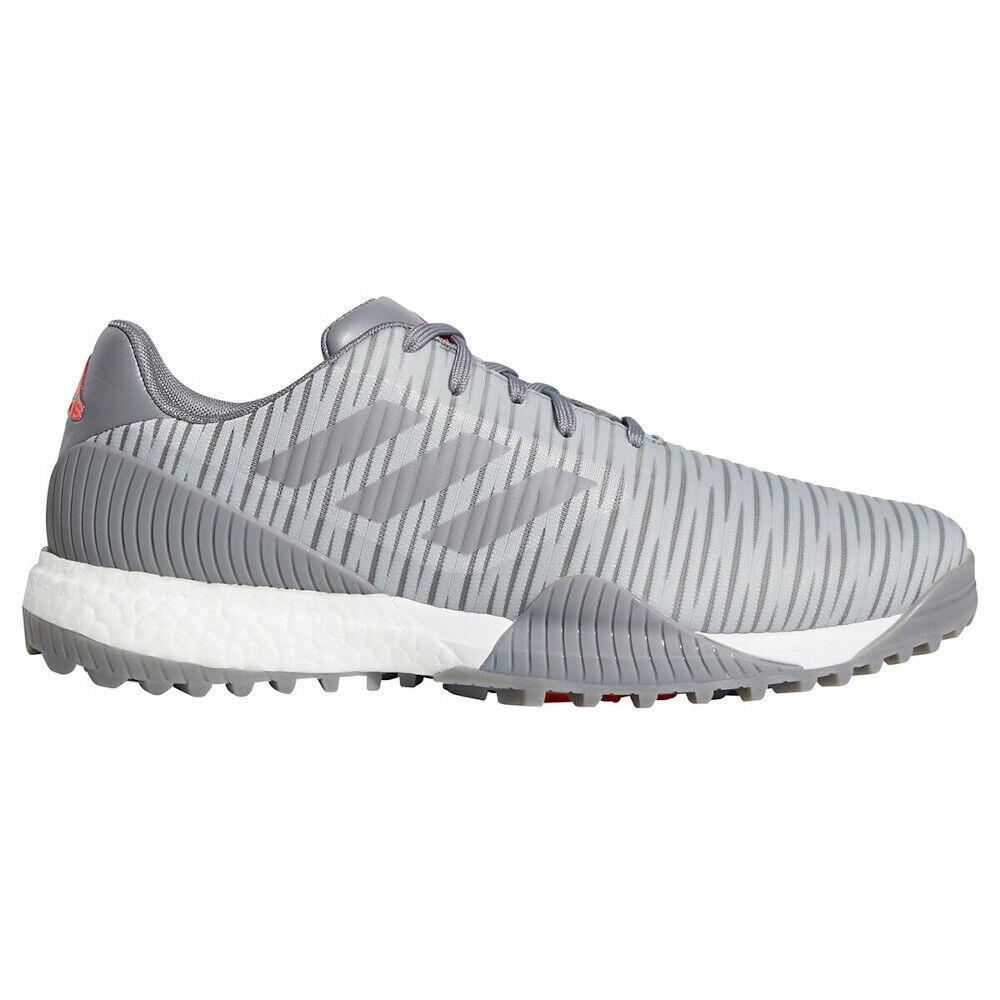 Adidas Mens Codechaos Sport Golf Shoes - Grey - Grey