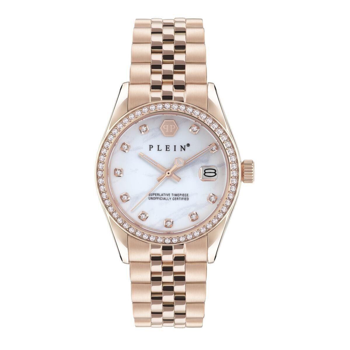 Philipp Plein Analog Date Superlative Women s Rose-gold Tone Watch - PWYAA0623