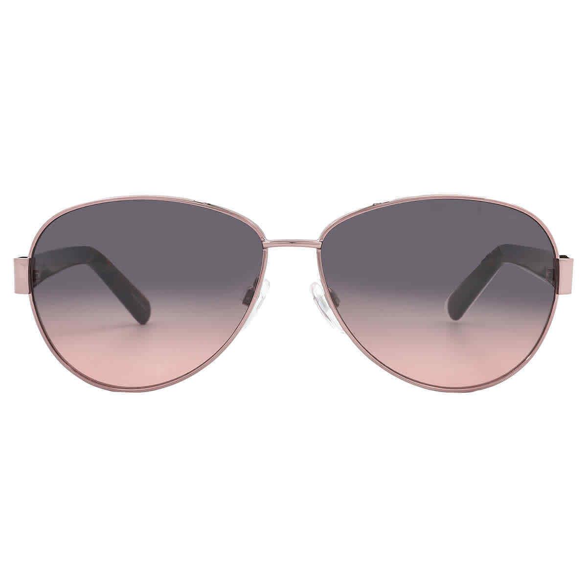 Marc Jacobs Grey Fuchsia Pilot Ladies Sunglasses Marc 699/S 0HT8/FF 60