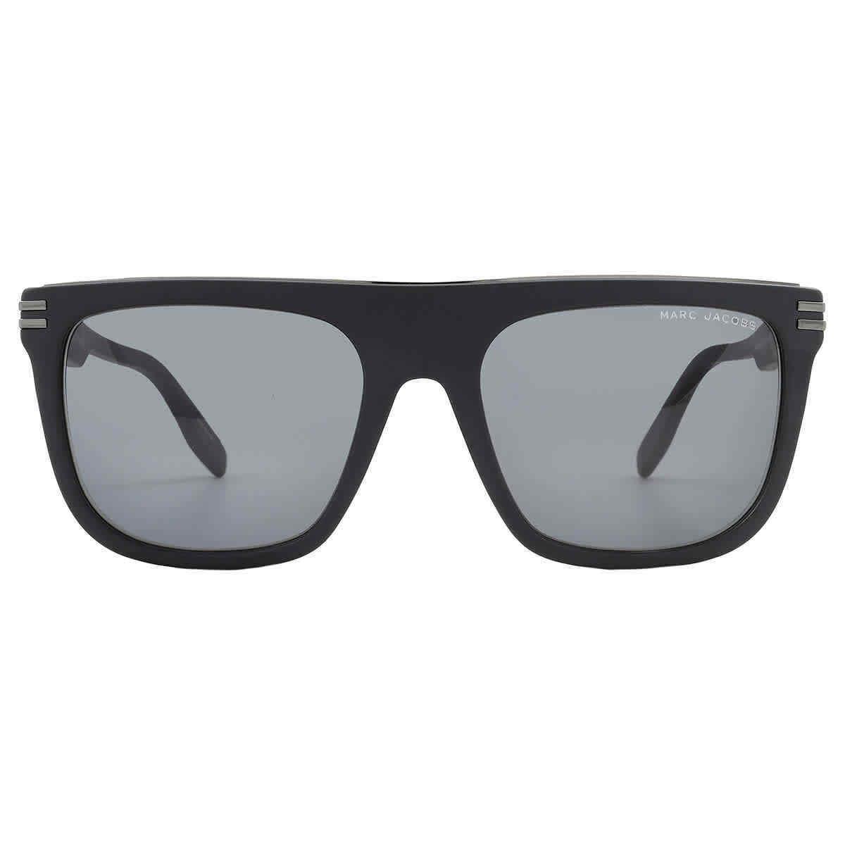 Marc Jacobs Grey Browline Men`s Sunglasses Marc 586/S 0003/IR 56 Marc 586/S