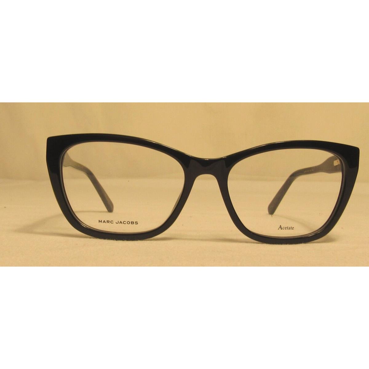 Marc Jacobs Marc 736 0807 Black Womens Eyeglasses 55 17 140 W/case