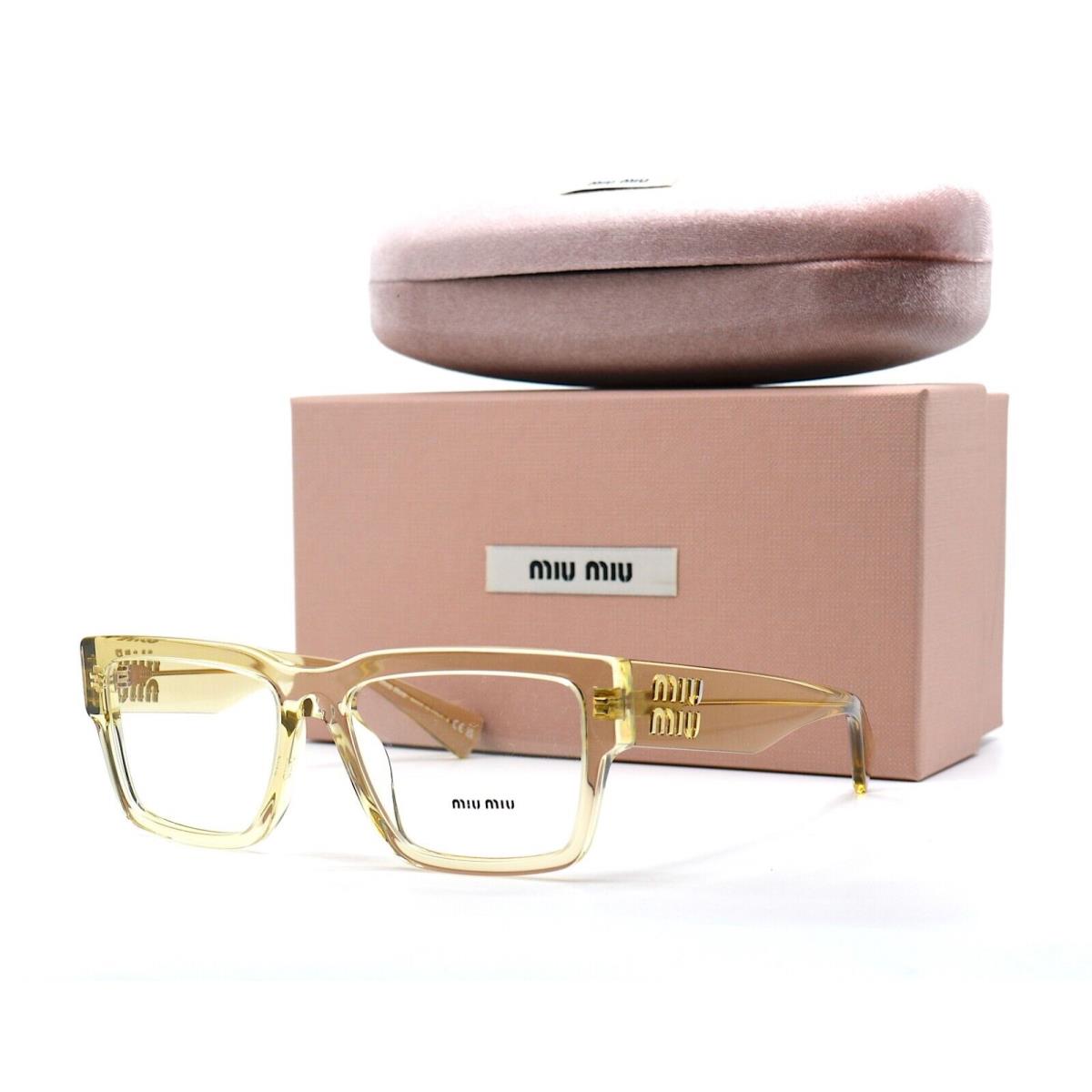 Miu Miu MU 02XV 11T101 Sand Transparent Eyeglasses Frame