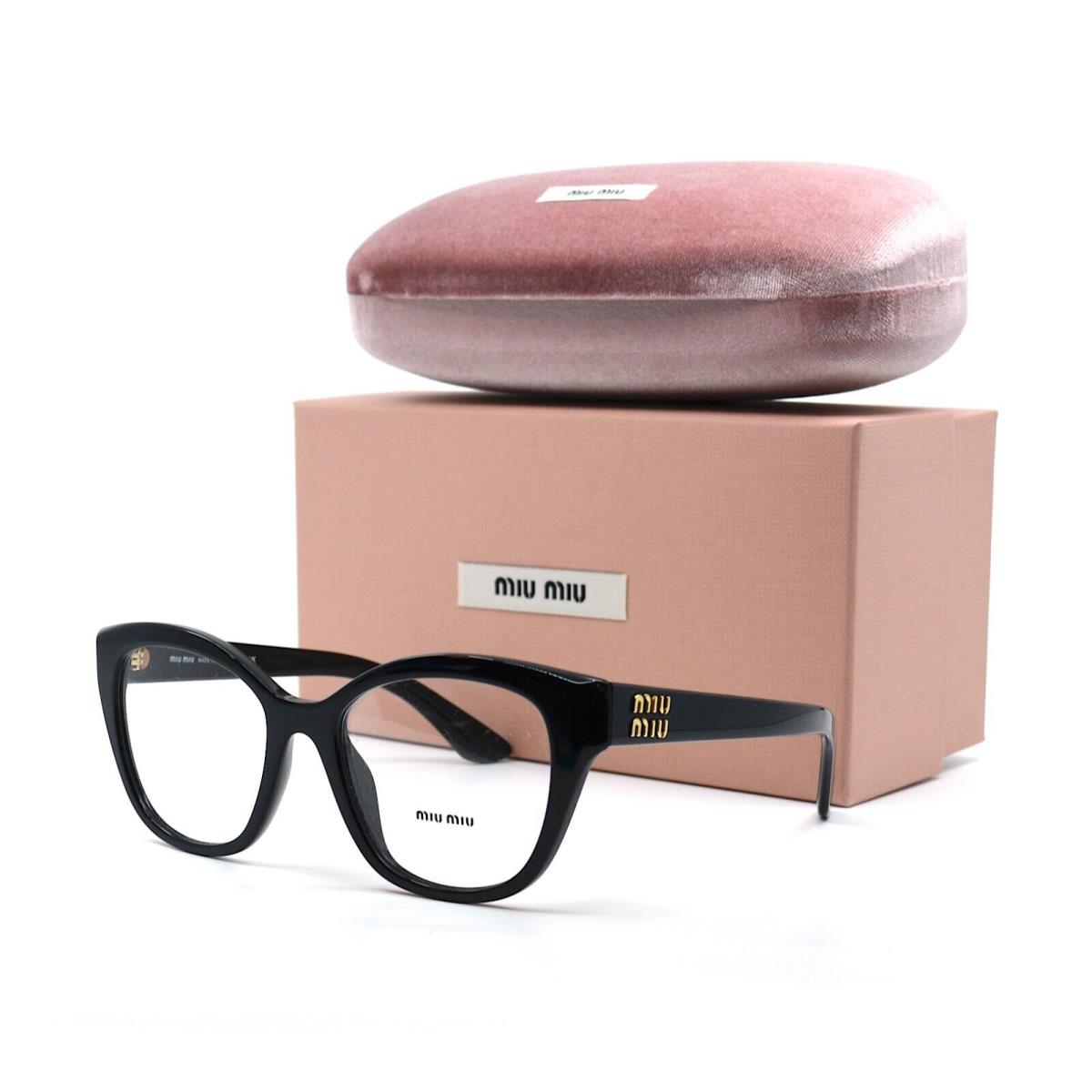 Miu Miu MU 05XV 1AB101 Black Eyeglasses Frame