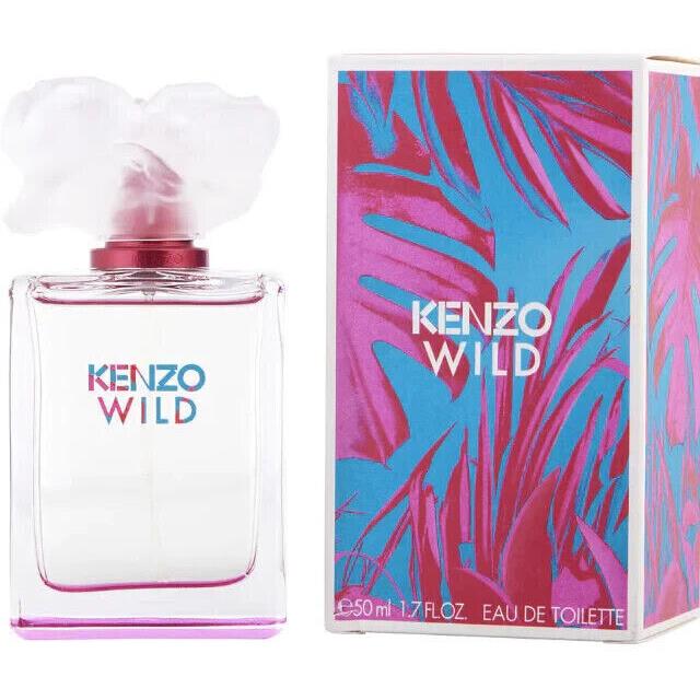 Kenzo Wild BY KENZO-WOMEN-EDT-SPRAY-1.7 OZ-50 Ml-authentic-france