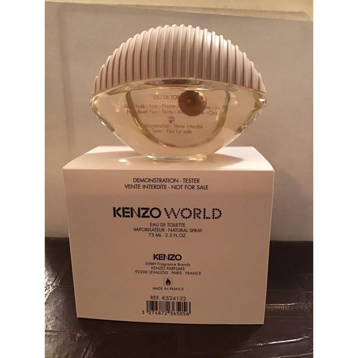 Kenzo World Eau DE Toilette Natural Spray 75 ML/2.5 Fl.oz. T