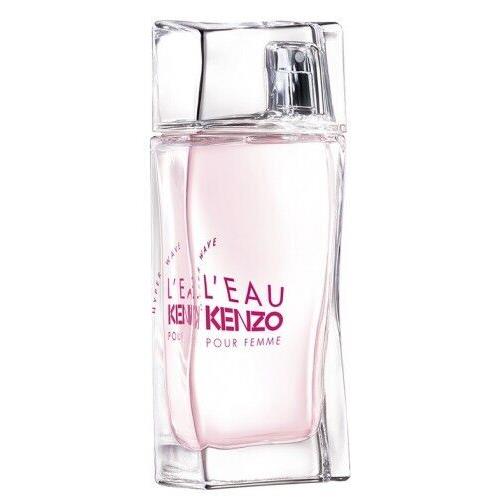 L`eau Kenzo Hyper WAVE-WOMEN-EDT-SPRAY-3.3 OZ-100 Ml-authentic-no Cello-france