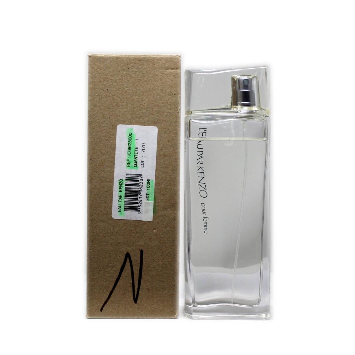 Kenzo L`eau Parkenzo Pour Femme Eau DE Toilette Spray 100ML T-low Fill