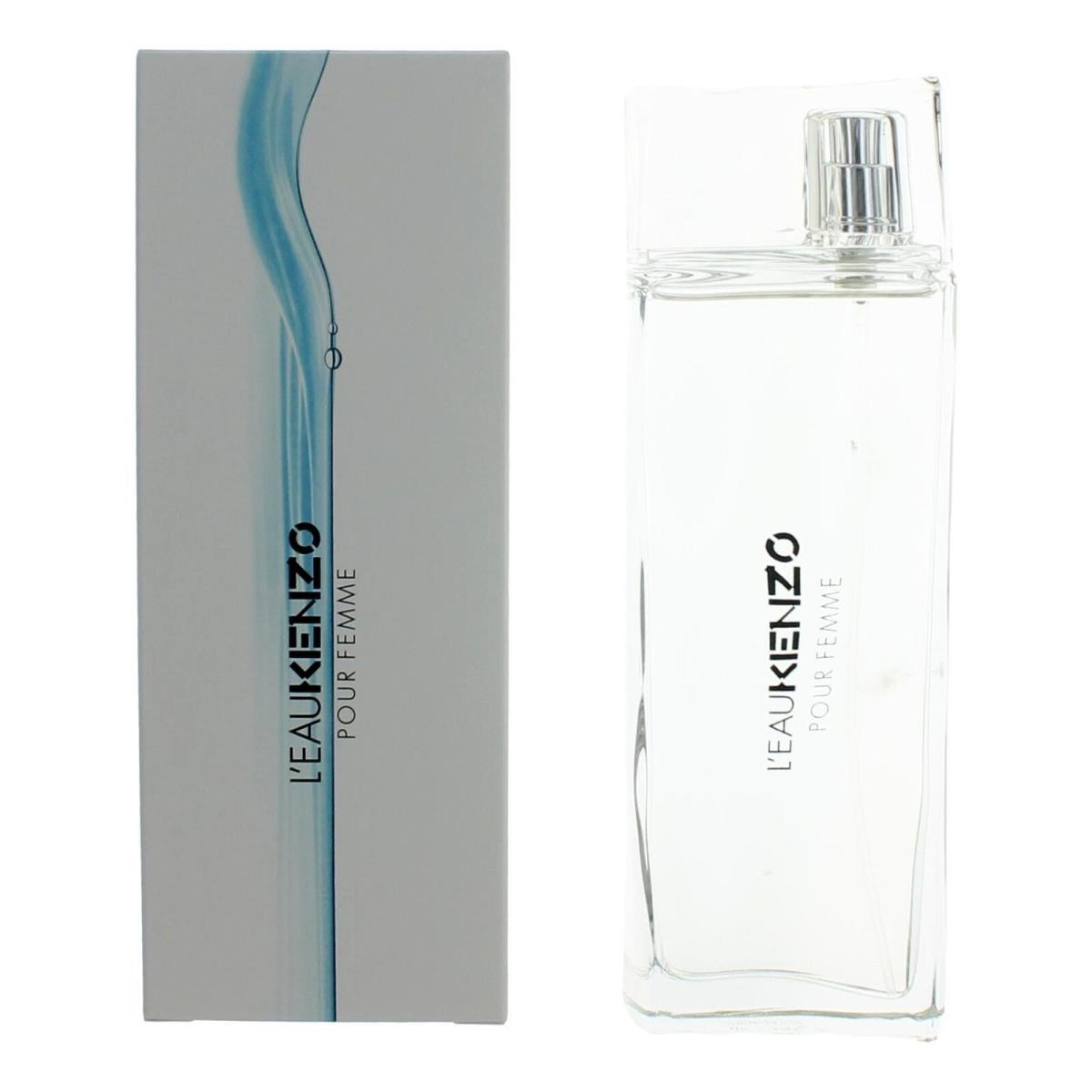 L`eau Kenzo Pour Femme by Kenzo 3.3 oz Edt Spray For Women