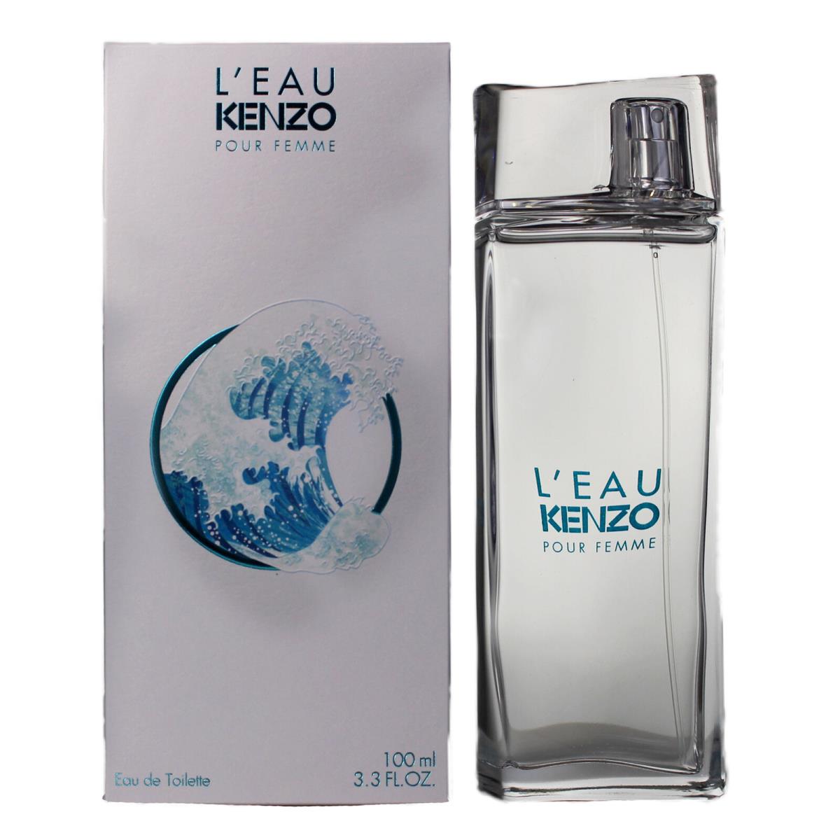 L`eau Kenzo Pour Femme Eau De Toilette Spray 3.3 Oz / 100 Ml