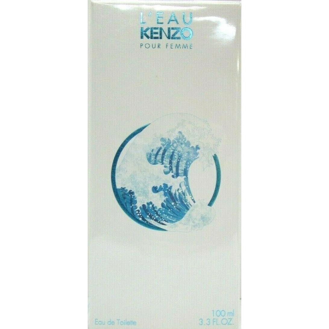 Kenzo L`eau Pour Femme Eau DE Toilette Spray For Women 3.3 OZ / 100 ML