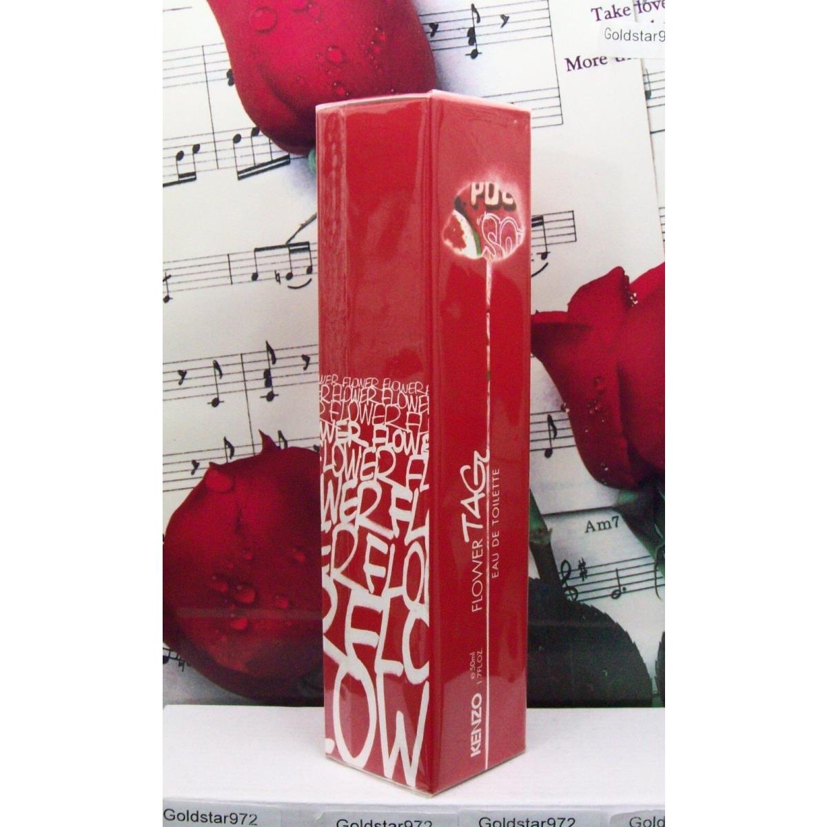 Kenzo Flower Tag Edt Spray 1.7 Fl. Oz. 2010 Edition