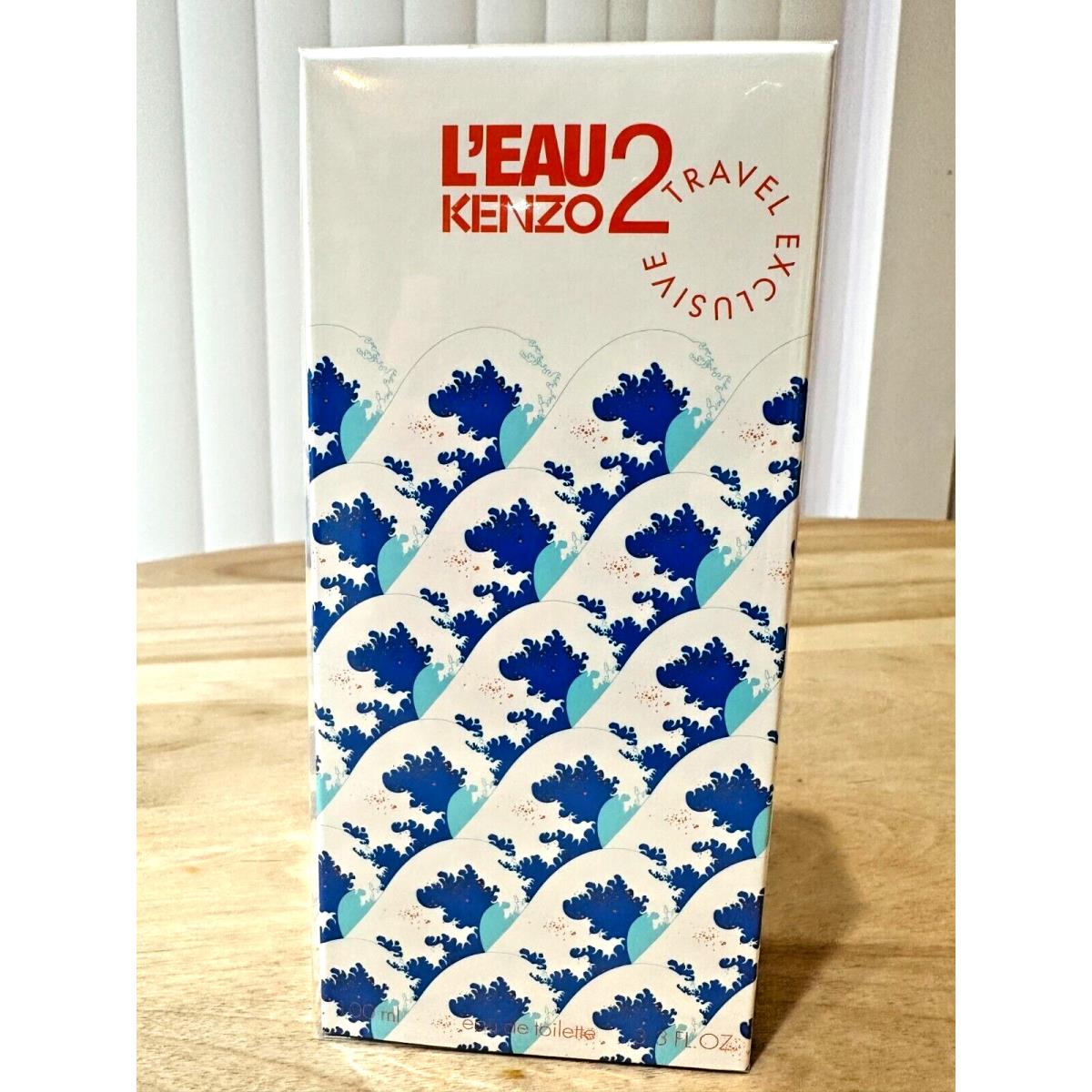 Kenzo L Eau 2 BY Kenzo Eau de Toilette Pour Homme 3.4 OZ 100ml Spray Men Seale