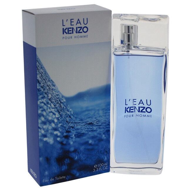 L`eau Kenzo by Kenzo For Men - 3.3 oz Edt Spray