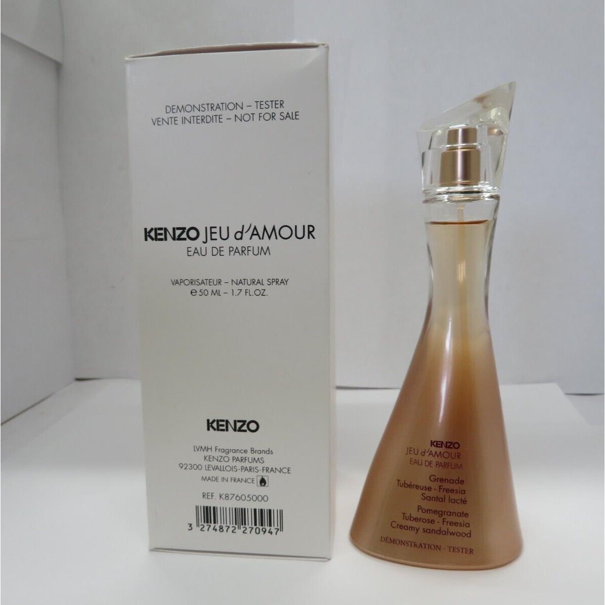 Kenzo Jeu d` Amour 1.7 oz/50 ml Eau DE Parfum Spray TT Women