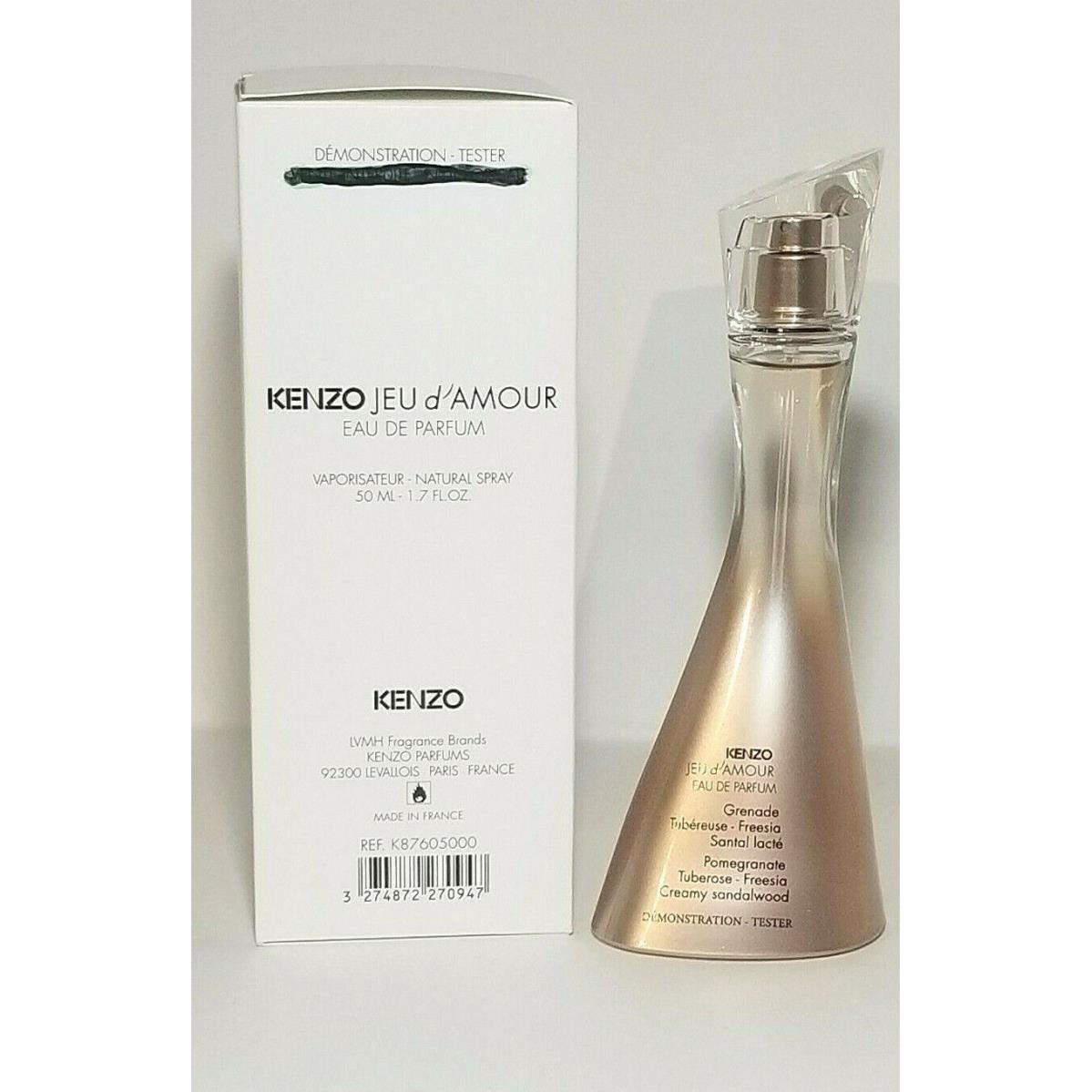 Jeu D`amour by Kenzo Edp Spray For Women 1.7 oz / 50 ml Tster