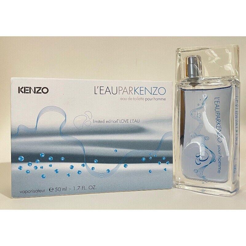 Kenzo L`eau Par Kenzo Pour Homme Edt 1.7 fl oz 50ml Limited Edition Love L`eau