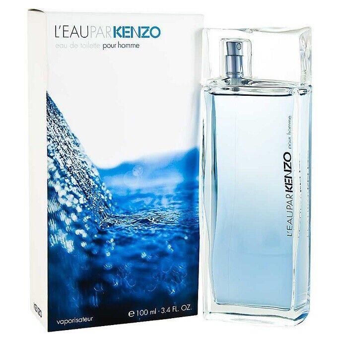 Kenzo L` Eau Par 3.4 oz / 100 ml Eau de Toilette Edt Men Cologne Spray