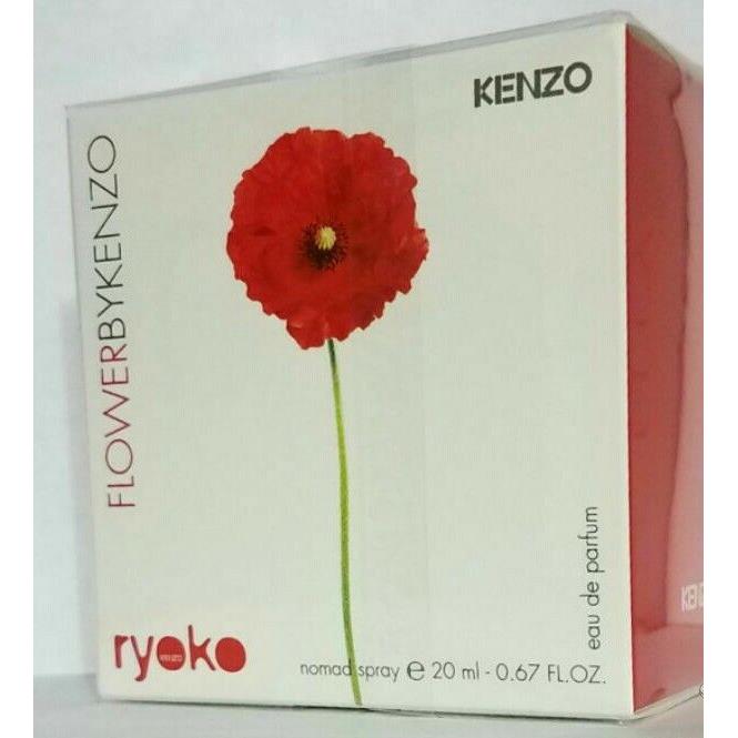 Kenzo Flower Ryoko Edition Eau de Parfum 0.67 Oz Spray 20ml Rare