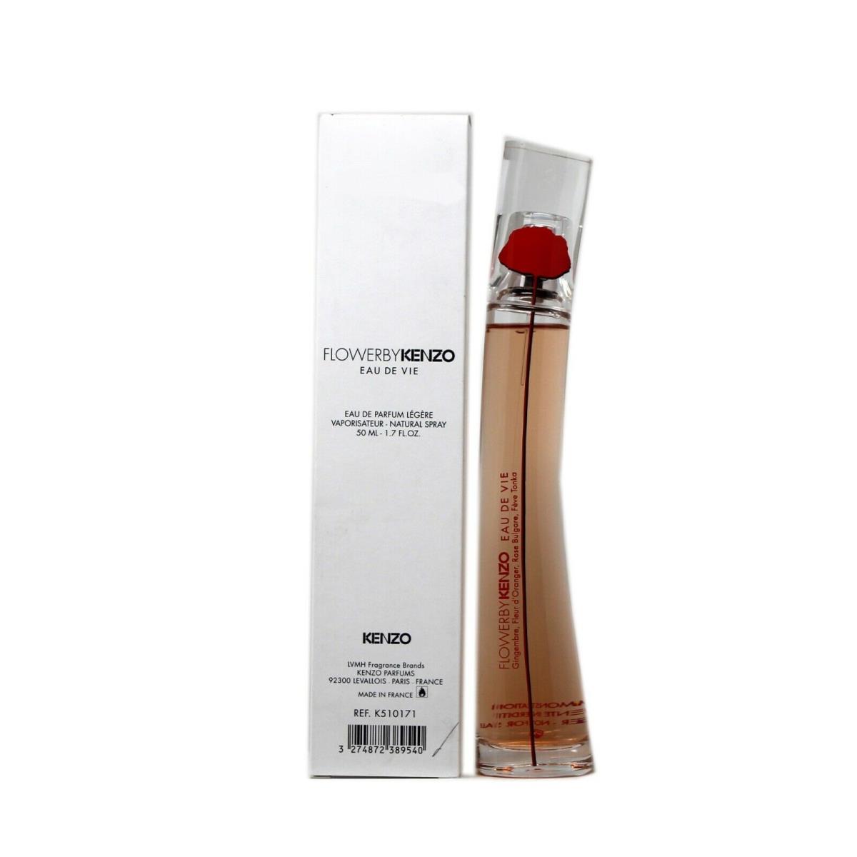 Kenzo Flower BY Kenzo Eau DE Vie Eau DE Parfum Legere Spray 50 ML/1.7 Fl.oz. T