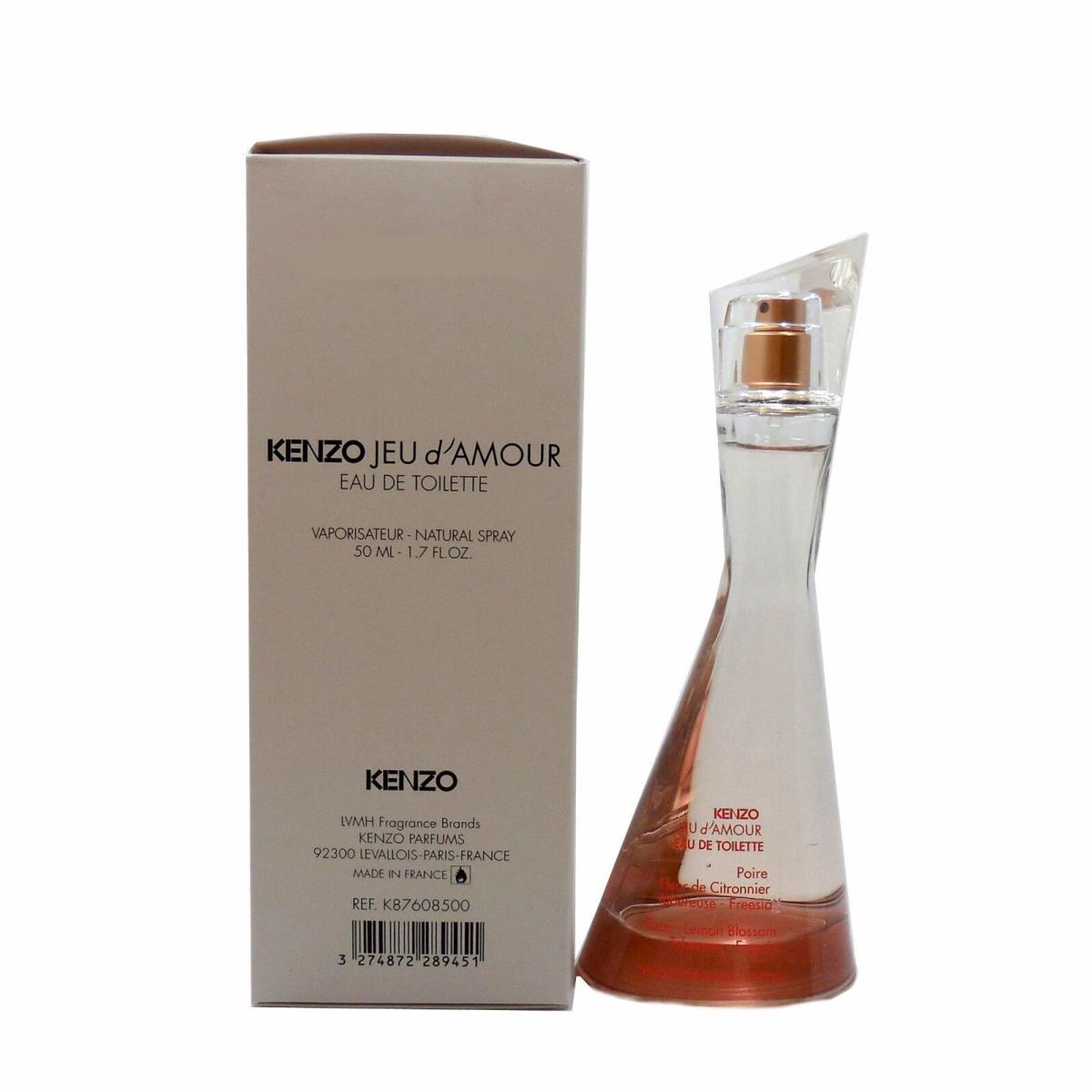 Kenzo Jeu D`amour For Women Eau DE Toilette Natural Spray 50 ML/1.7 Fl.oz. T