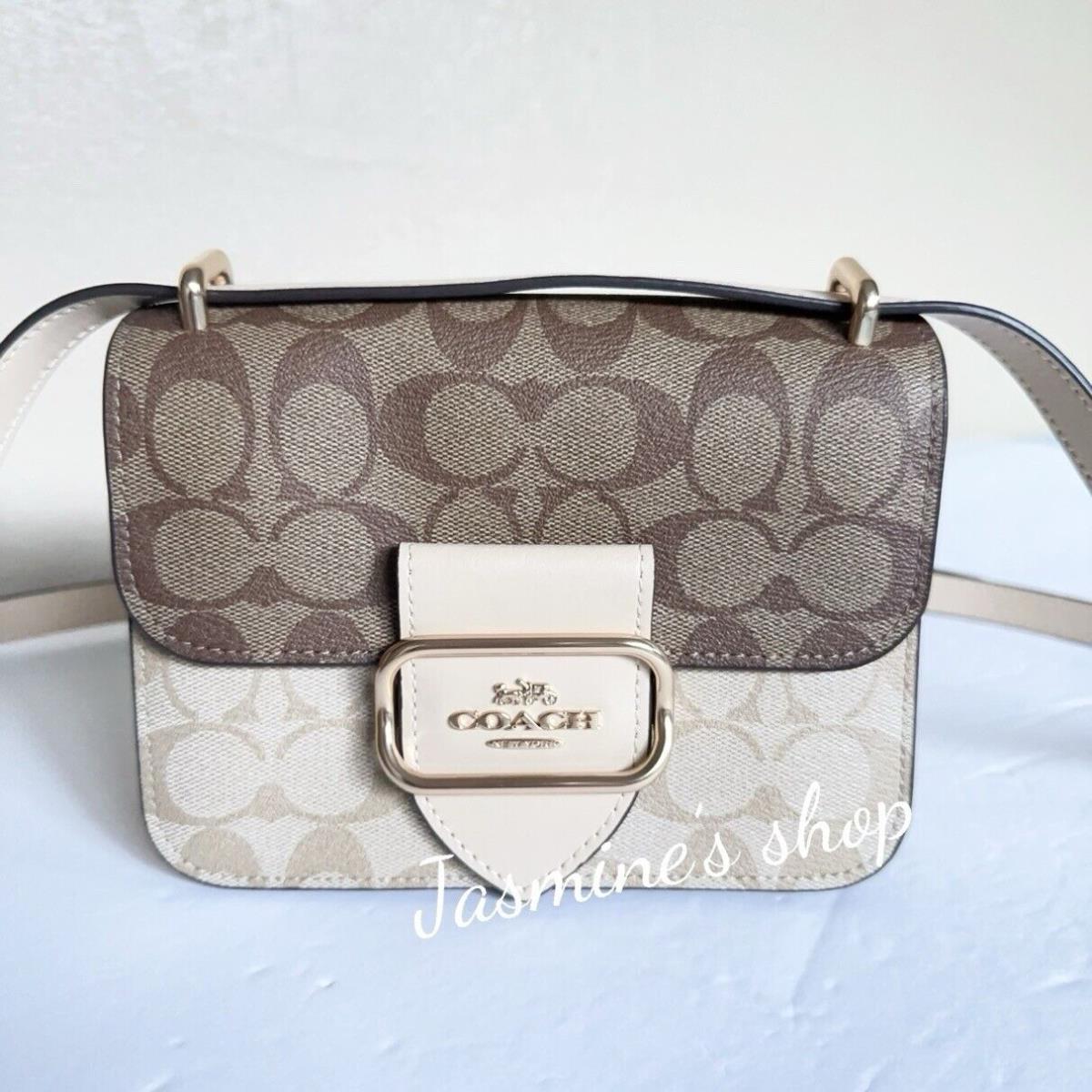 Coach Morgan Square Crossbody Bag In Blocked Signature Canvas CL429