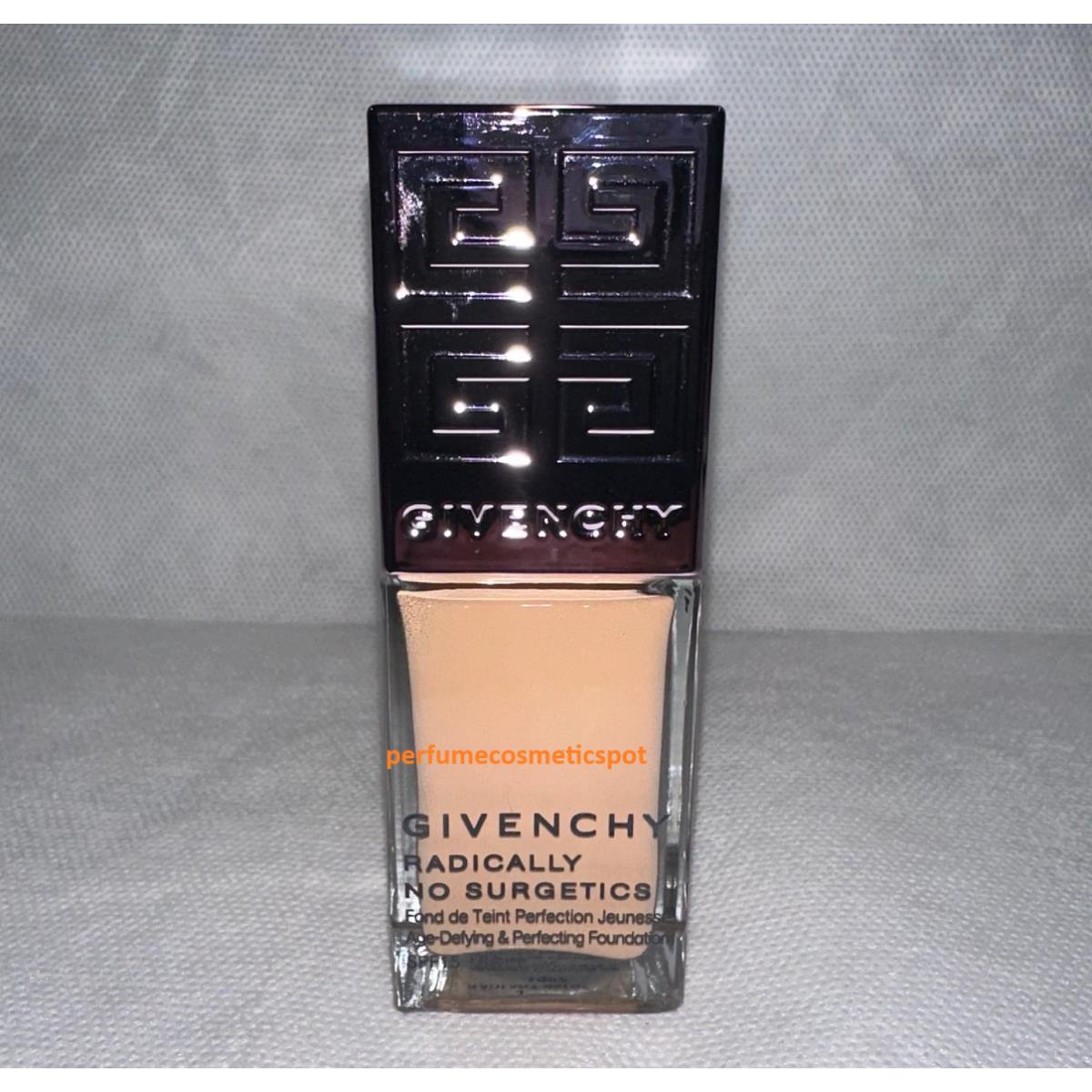 Givenchy Radically NO Surgetics Age-defying Perfecting Foundation Select Color #4 RADIANT BEIGE