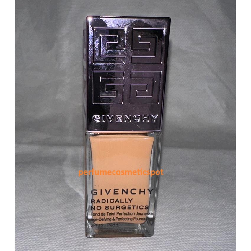 Givenchy Radically NO Surgetics Age-defying Perfecting Foundation Select Color #7 RADIANT COPPER