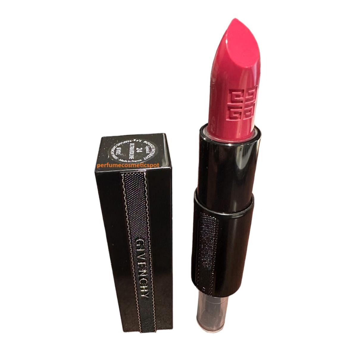 Givenchy Rouge Interdit Satin Lipstick Comfort Hold .12 OZ - Select Color #24 ULTRAVIOLINE