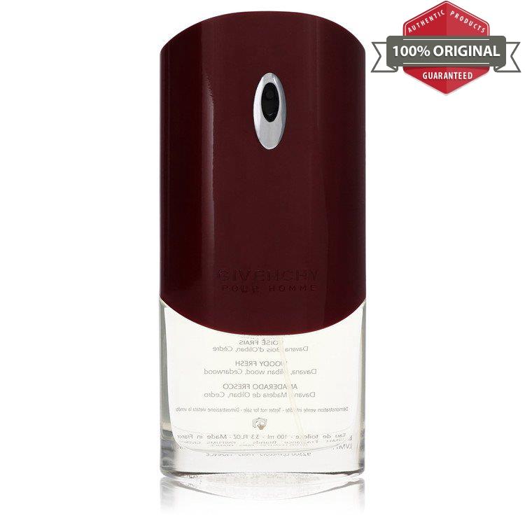 Givenchy Purple Box Cologne 3.3 oz Edt Spray Tester For Men by Givenchy