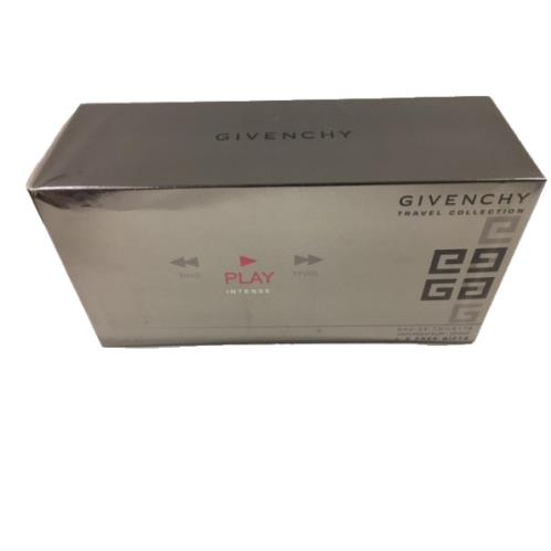 Givenchy Play Travel Collection 3pcs Set: 3.3oz Edt 2.5oz. S.g.and a Bag