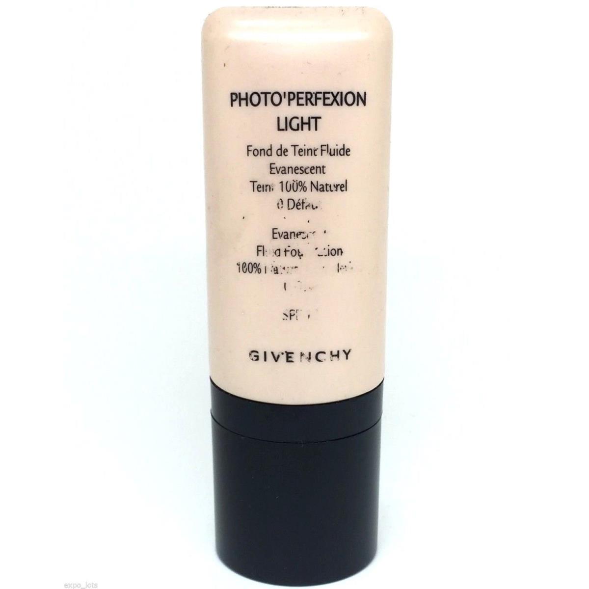 Givenchy Photo`perfexion Light Fluid Foundation Spf 10 3 Light Sand 1 fl oz