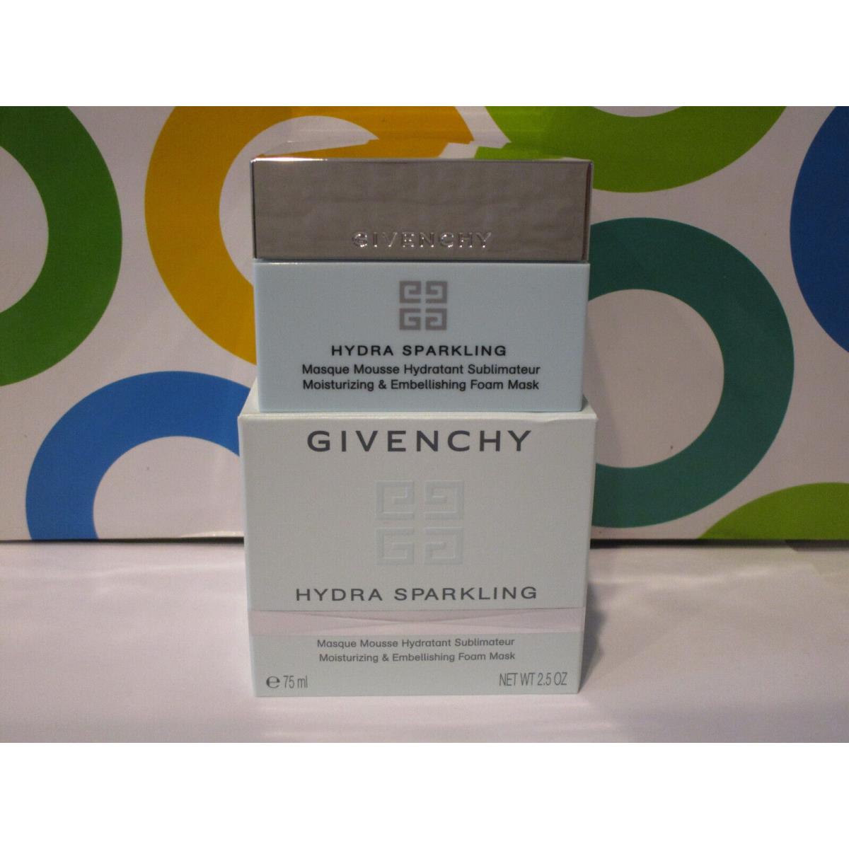 Givenchy Hydra Sparkling Moisturizing Embellishing Foam Mask 2.5 OZ Boxed