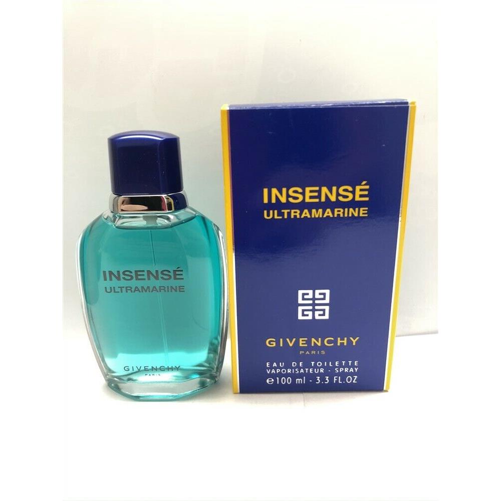 Insense Ultramarine Givenchy 3.3 oz/100 ml Eau de Toilette Spray Men As Imaged