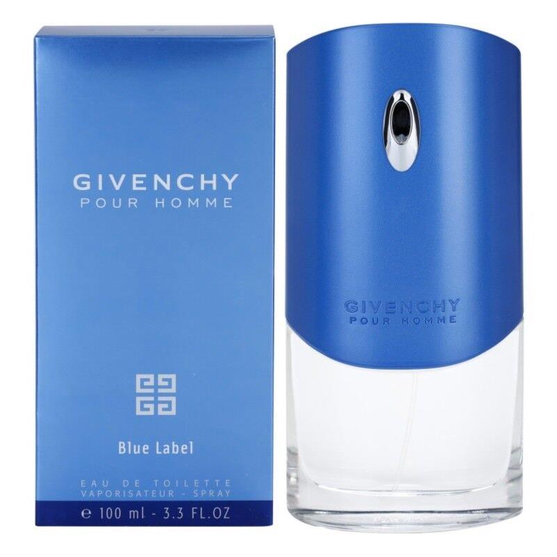 Blue Label by Givenchy Pour Homme For Men 3.3 oz Eau de Toilette Spray