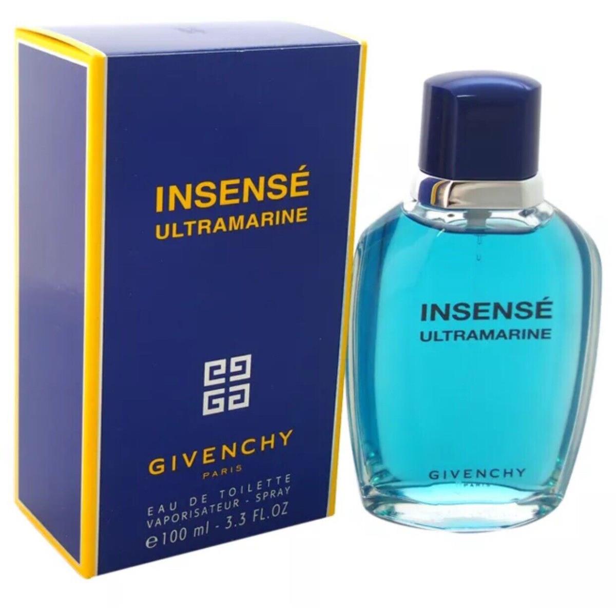 Insense Ultramrine BY Givenchy Edt Spray 3.3OZ. For Men