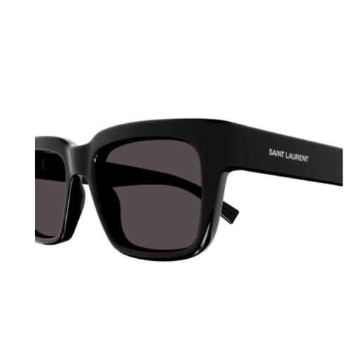 Saint Laurent SL 615 001 Black Square Men`s Sunglasses