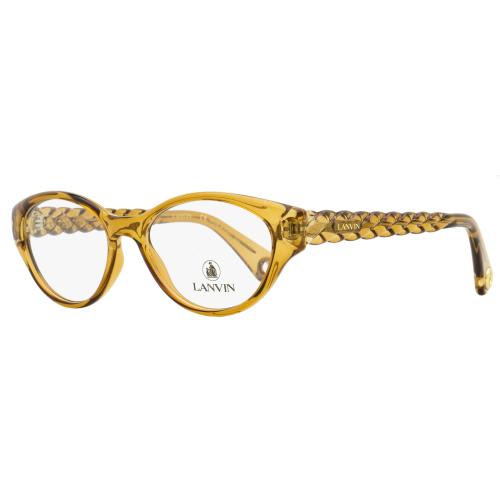 Lanvin Oval Eyeglasses LNV2623 208 Caramel 52mm