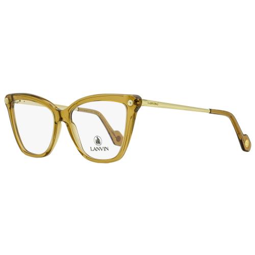 Lanvin Butterfly Eyeglasses LNV2622 208 Caramel/gold 54mm - Caramel/Gold, Frame: Caramel/Gold, Lens: Clear