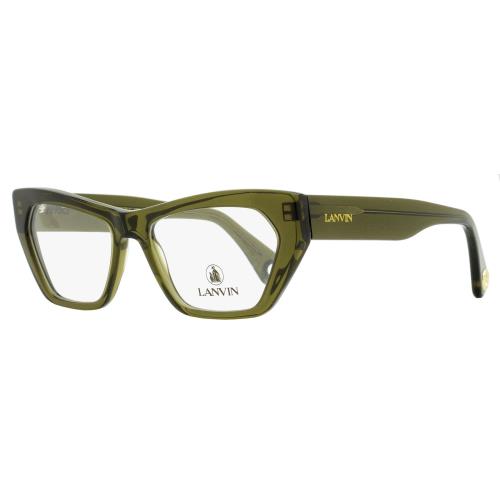 Lanvin Modified Rectangle Eyeglasses LNV2627 319 Khaki 54mm