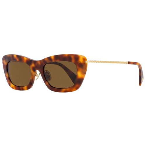 Lanvin LNV608S-217 Women`s Light Havana Sunglasses Brown Lens