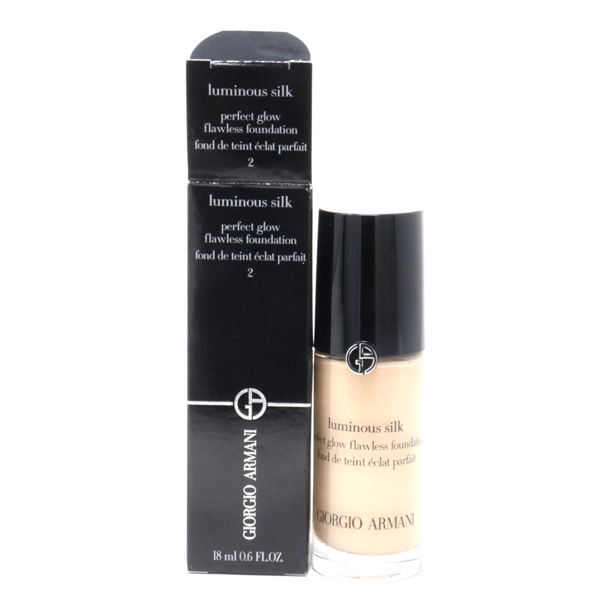 Giorgio Armani Luminous Silk Perfect Glow Flawless Foundation 0.6oz with 2