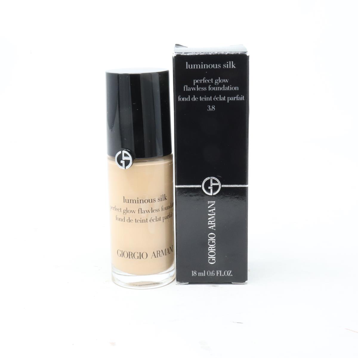 Giorgio Armani Luminous Silk Perfect Glow Flawless Foundation 0.6oz with 3.8