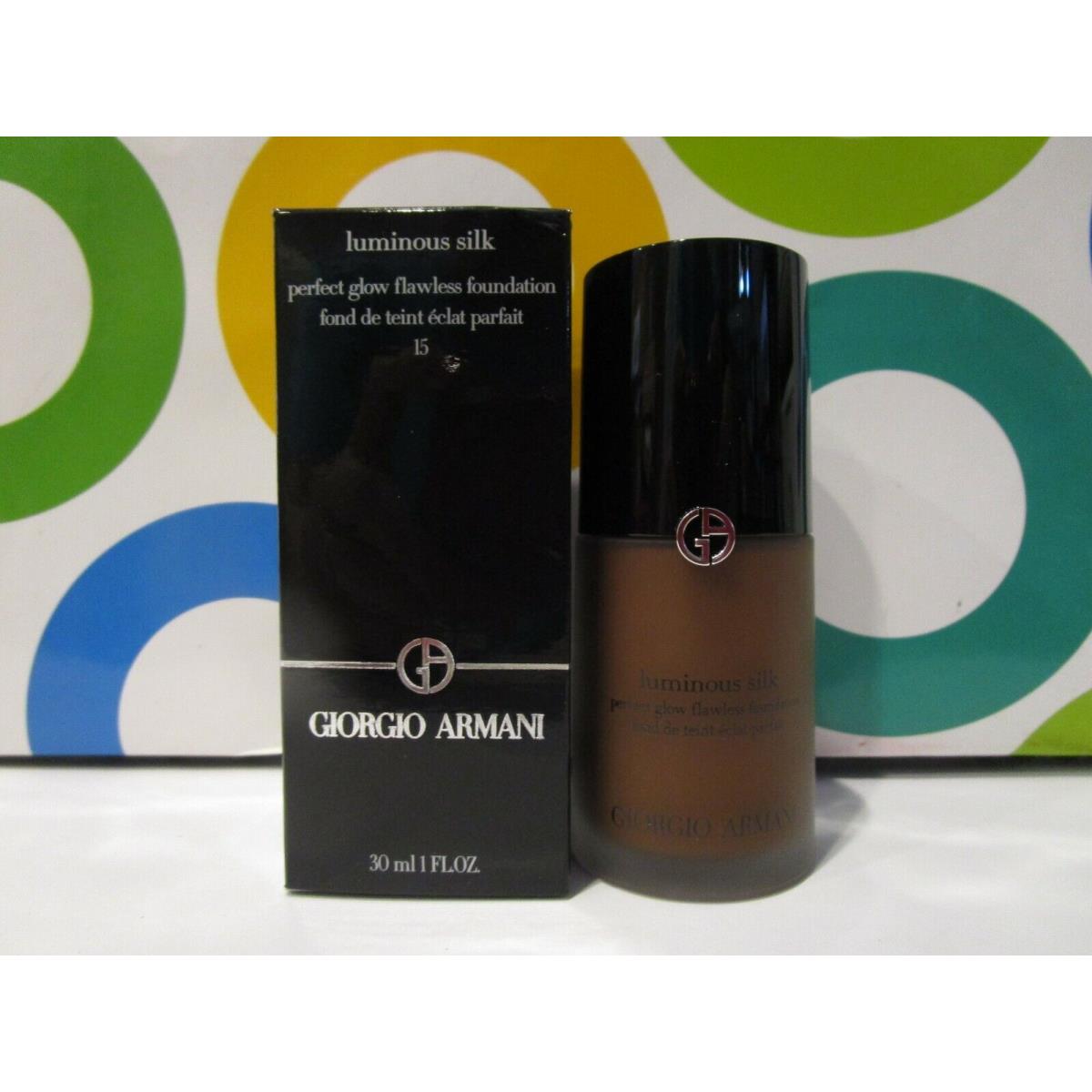 Giorgio ~ Luminous Silk Flawless Foundation ~ Armani Luminous Silk Flawless Foundation 15 1 OZ Boxed