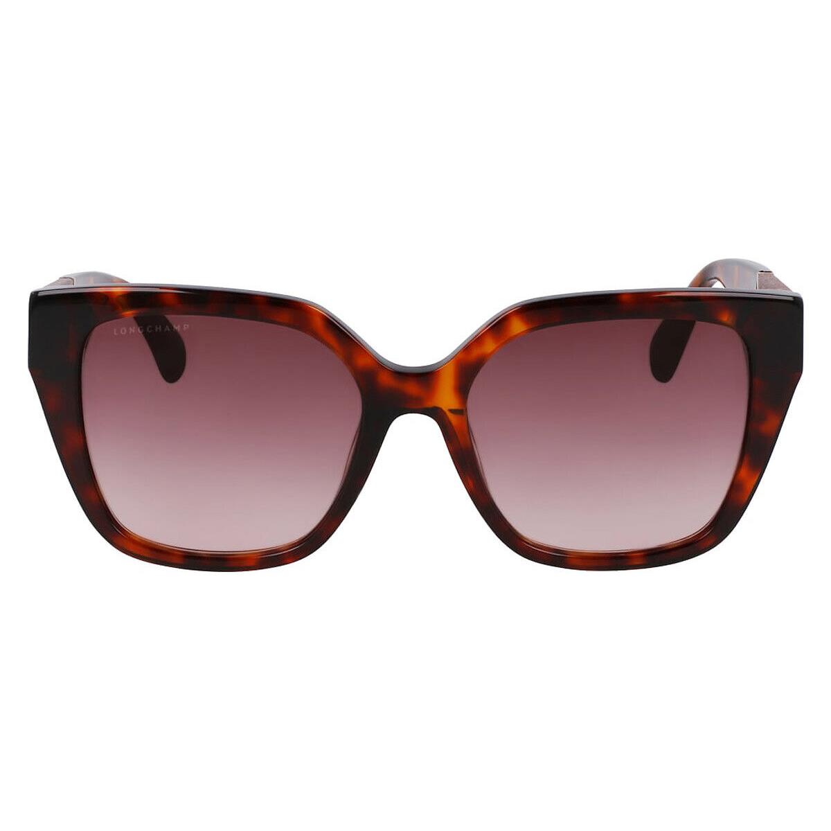 Longchamp LO754SL Sunglasses Women Havana 54mm