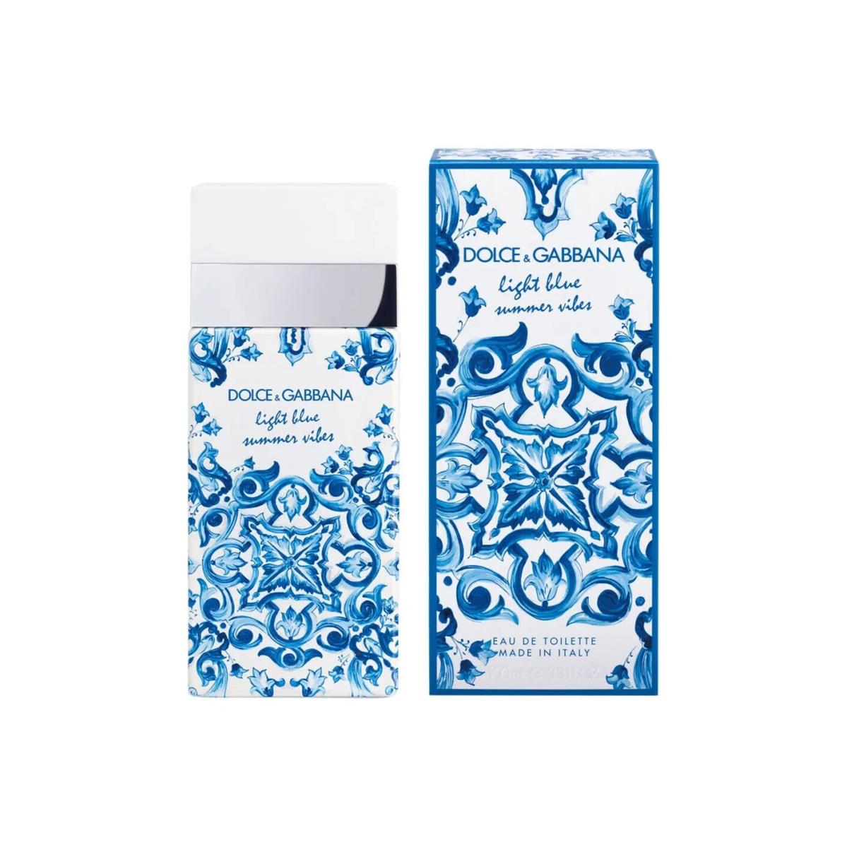 Light Blue Summer Vibes by Dolce Gabbana Edt Spray For Women 3.3oz