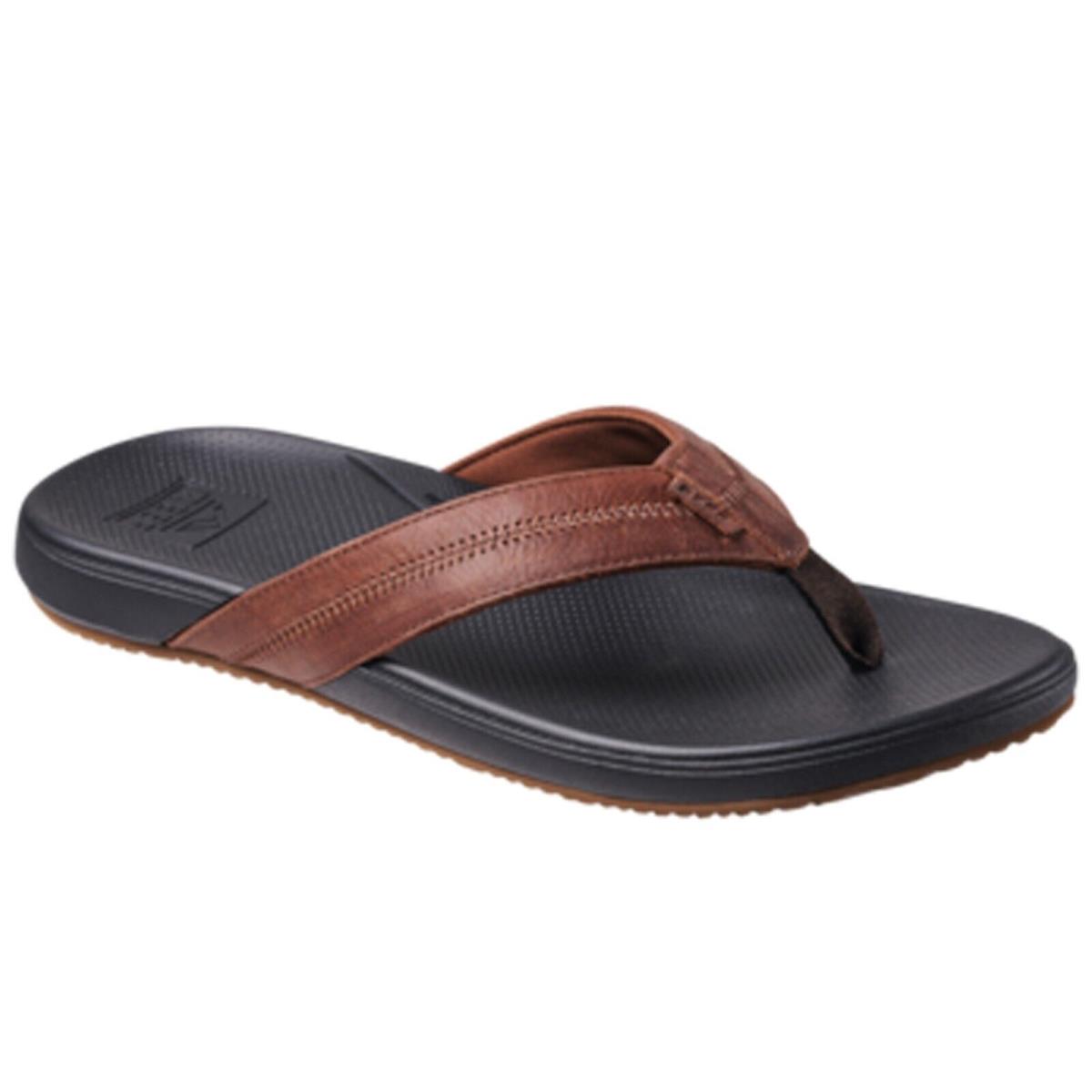 Reef CJ4352 Men`s Cshn Phantom 2.0 LE Brown/black Lightweight Flip Flop Sandal