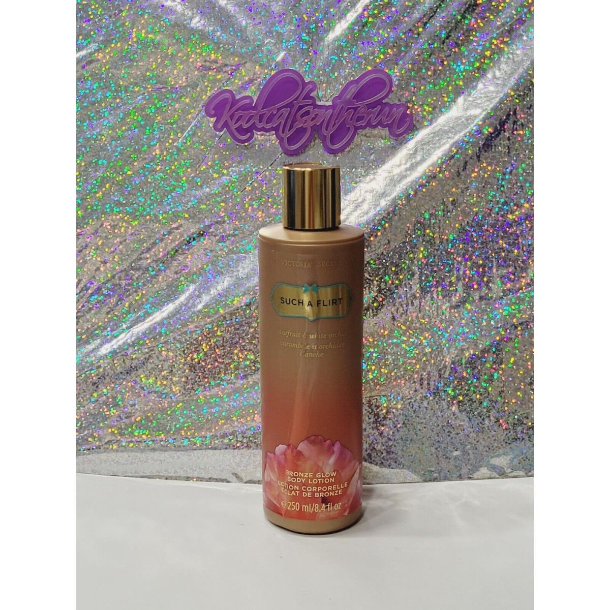 Victoria`s Secret Such A Flirt 8.4 Oz/ 250 ml Bronze Glow Body Lotion