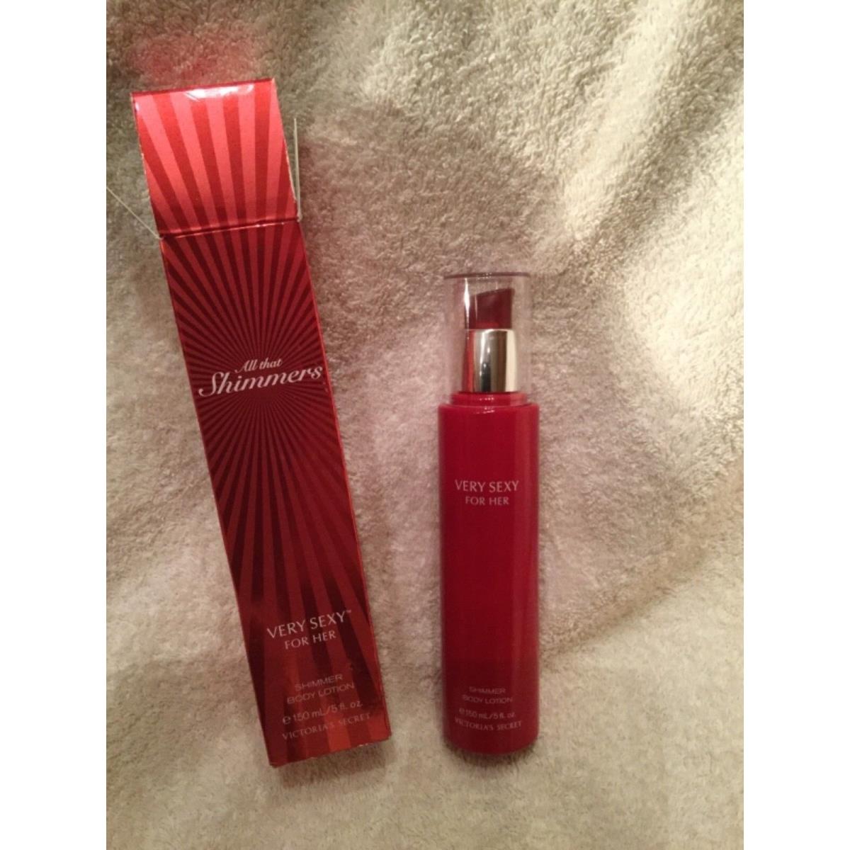 Victoria S Secret Shimmer Lotion Very Sexy For Her All That Shimmers