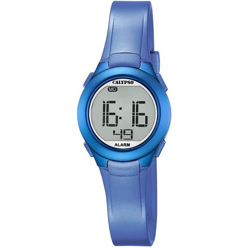 Festina Calypso 28mm Ladies Digital Watch For Women / Girls Chrono Alarm Light - K5677 Blue